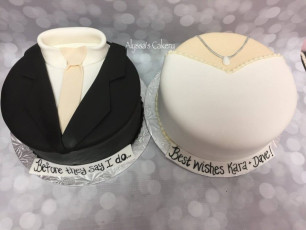 Rehearsal Dinner Cakes!