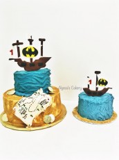 Batman Pirate Cakes