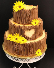Buttercream Tree Bark
