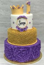 Purple + Gold Princess