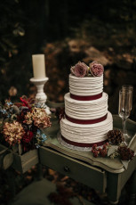 Ridges with Fresh Flowers