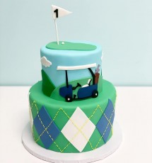 Golf Tiered Cake