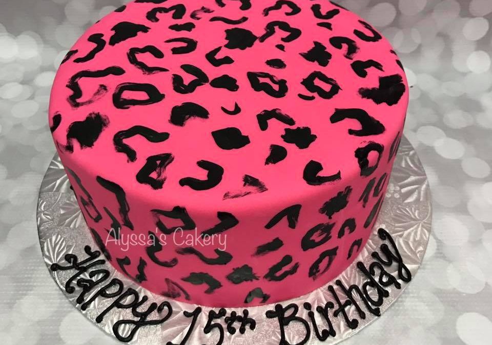 Cheetah Cakes Birthday