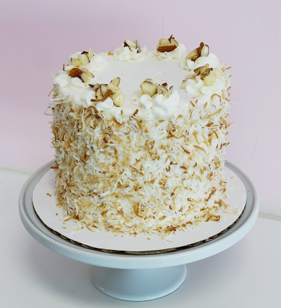 6" Toasted Almond Cake