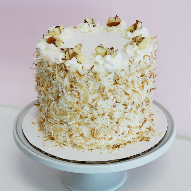 6" Toasted Almond Cake