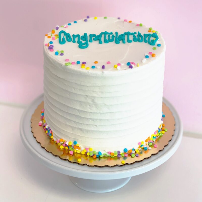 6" Vanilla Cake
